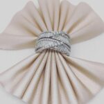 ANILLO DE DIAMANTES ORO BLANCO DE 18K - Imagen 2